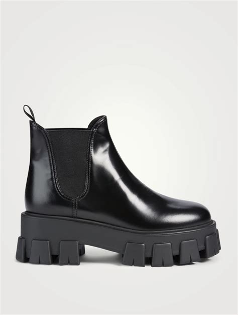 prada purple chelsea boots|prada boots damen.